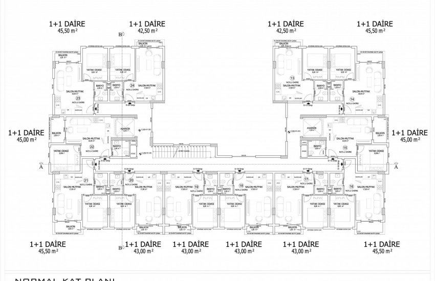Central Apartments Intertwined with Nature in Alanya Oba 26