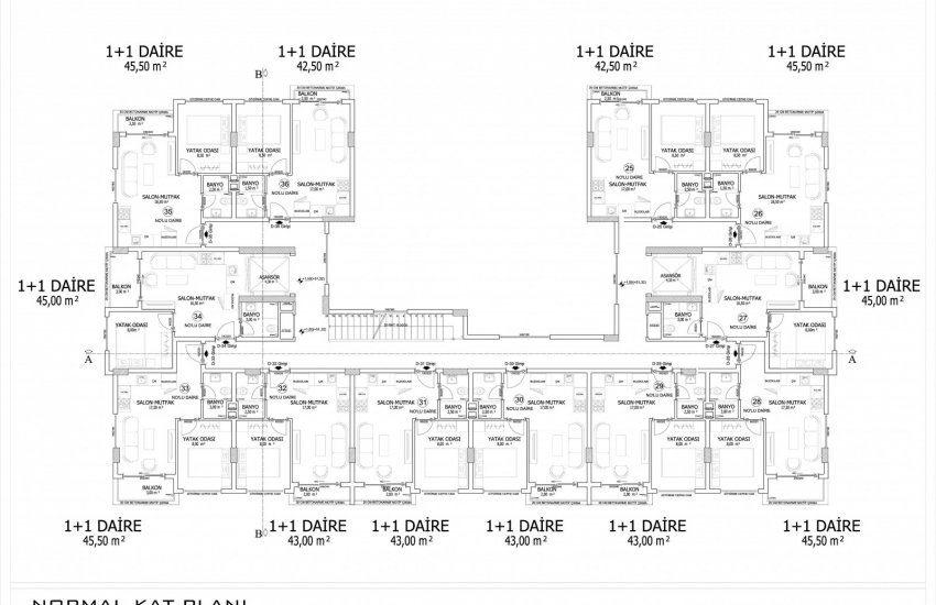 Central Apartments Intertwined with Nature in Alanya Oba 27