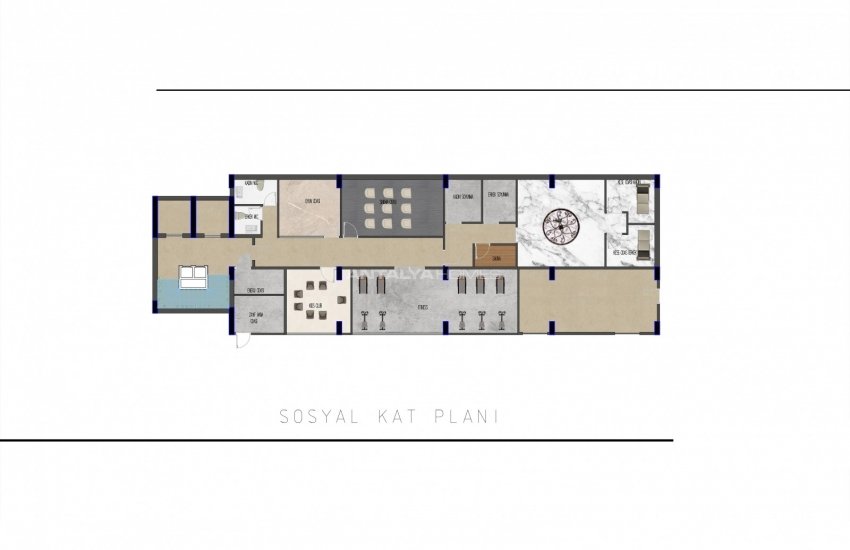 Central Alanya Real Estate for Sale in Tosmur 16