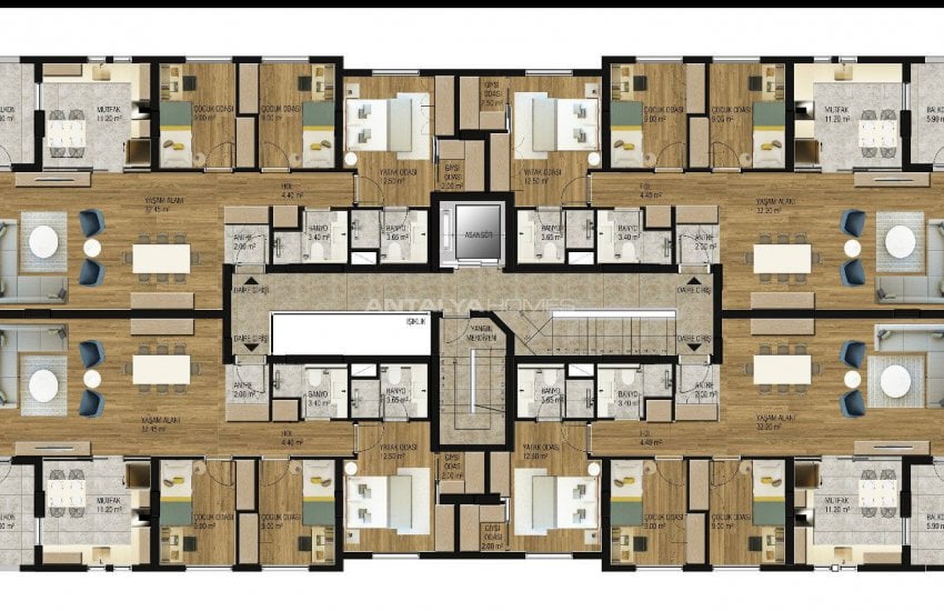 Well-positioned Quality Apartments in Konyaalti Antalya 32