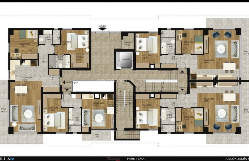 Well-positioned Quality Apartments in Konyaalti Antalya 30