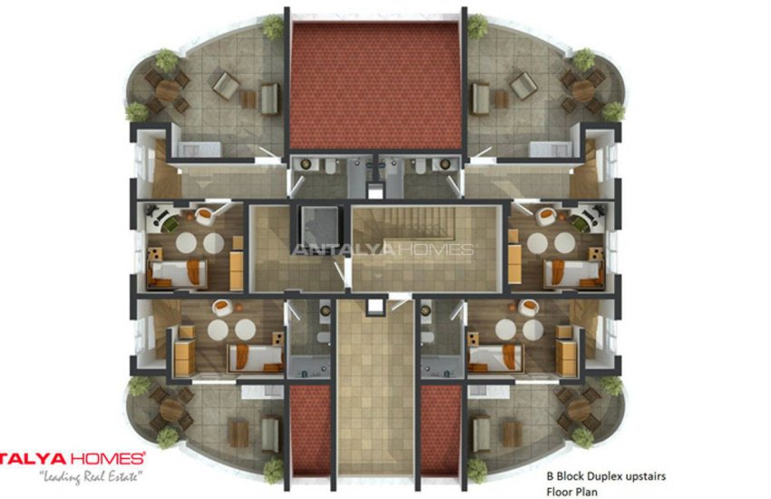 Unique Baroque Style Property in Konyaalti Antalya 38