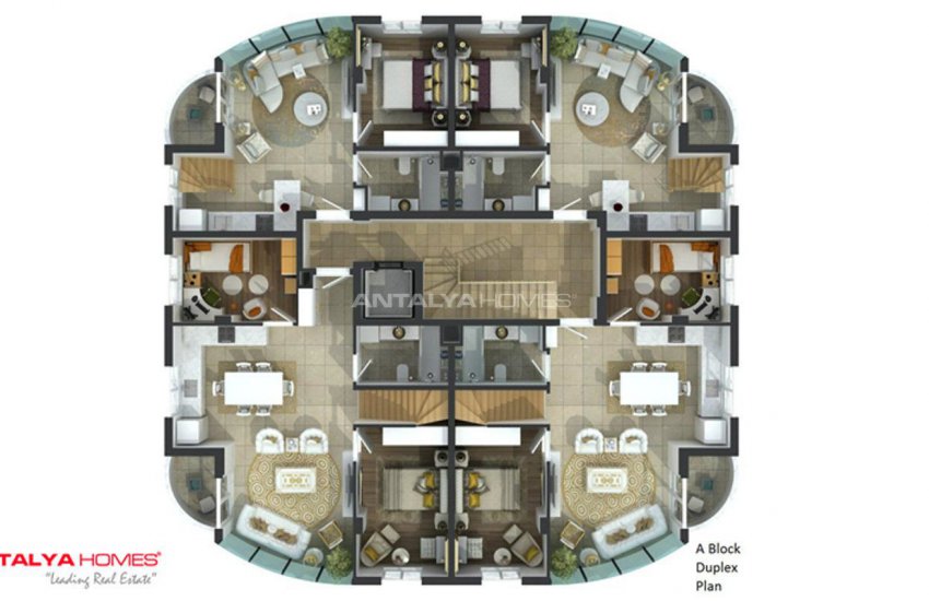 Unique Baroque Style Property in Konyaalti Antalya 35