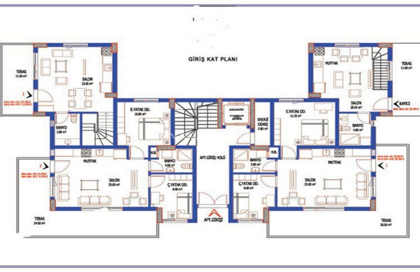 Stylish Designed Ready Property in Antalya Turkey 19