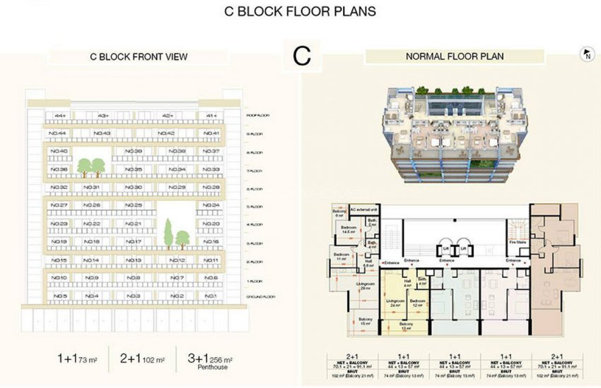 Apartments in Luxury Complex with Private Beach in Alanya 24