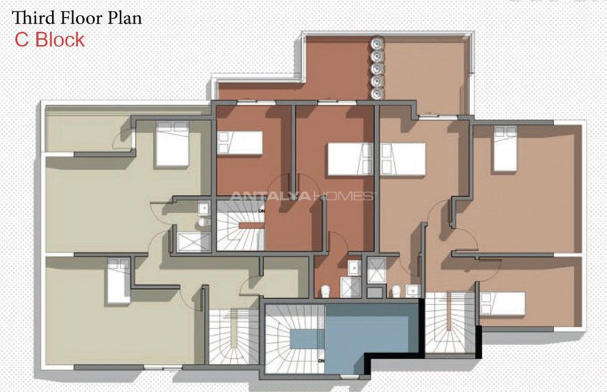 Новые Апартаменты в Белеке с Видом на Горы Тавр 51