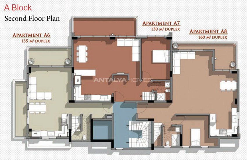 Новые Апартаменты в Белеке с Видом на Горы Тавр 42
