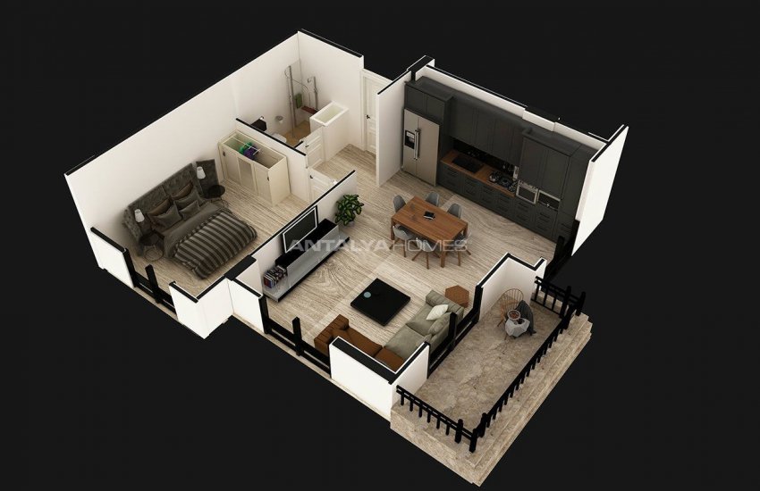 Luxury Apartments in the Center of Mahmutlar Alanya 9