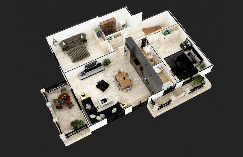 Luxury Apartments in the Center of Mahmutlar Alanya 12