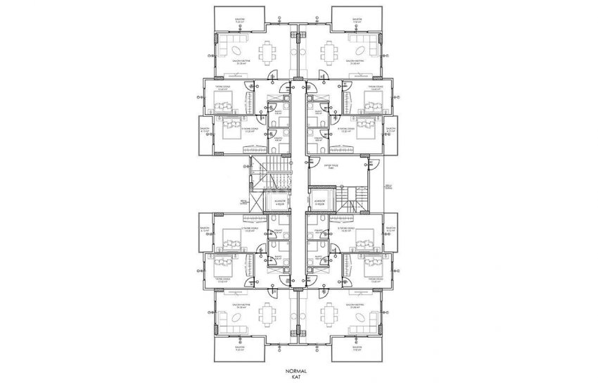 Luxury Apartments in the Center of Mahmutlar Alanya 15