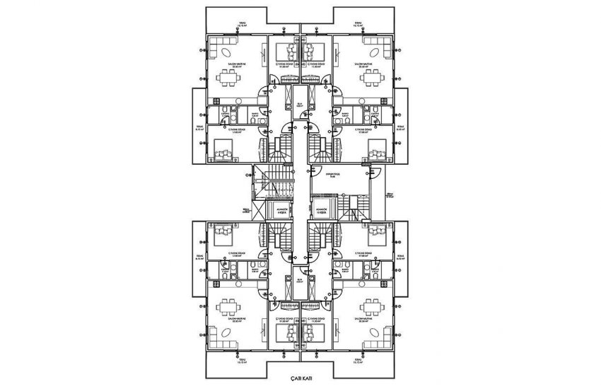 Luxury Apartments in the Center of Mahmutlar Alanya 17