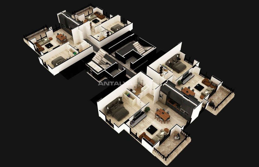 Luxury Apartments in the Center of Mahmutlar Alanya 8