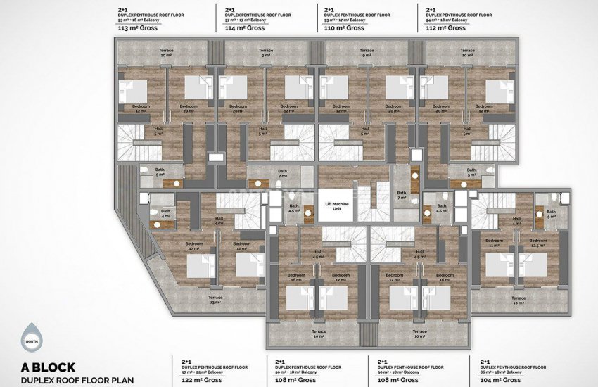 Slimme Appartementen Met Luxe Faciliteiten In Alanya 50