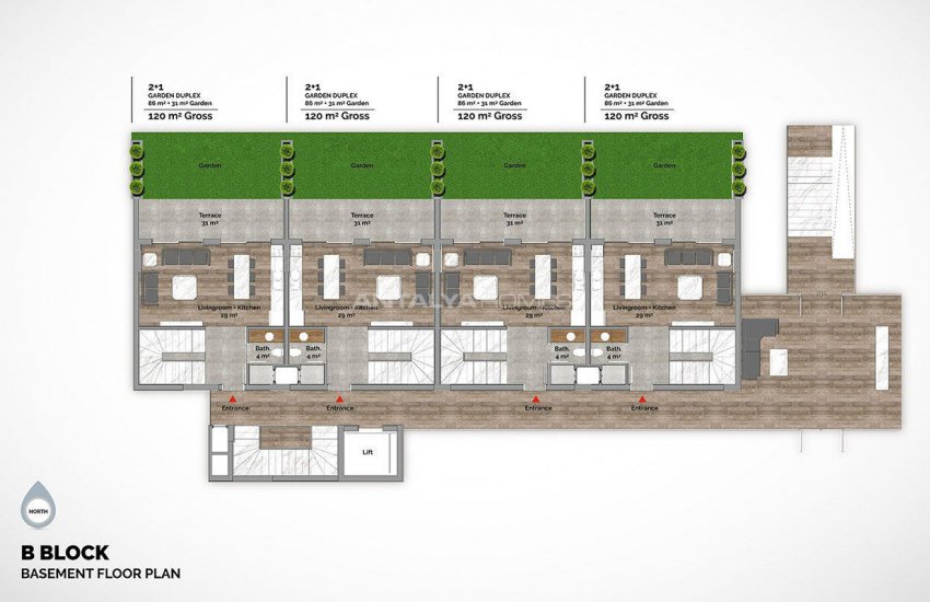 Slimme Appartementen Met Luxe Faciliteiten In Alanya 51