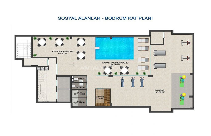 Investment Apartments 100 Mt to the Sea in Kargicak Alanya 31