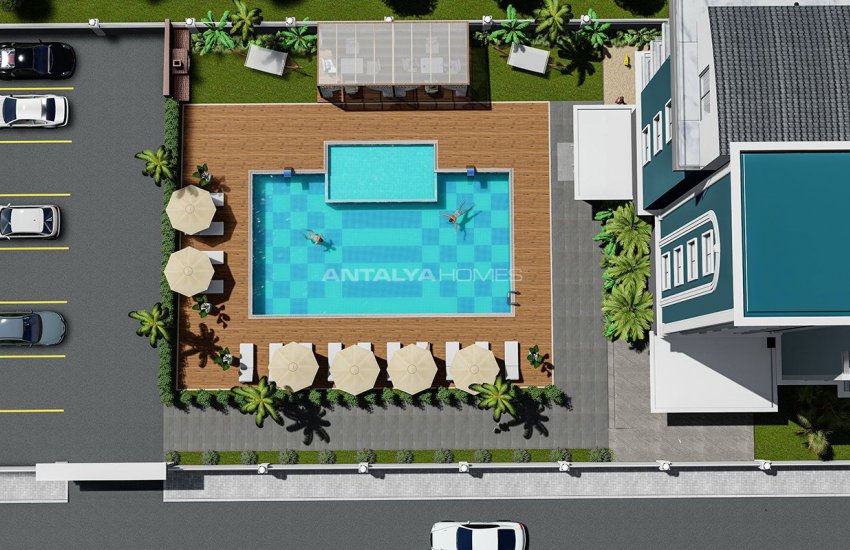 Investment Apartments 100 Mt to the Sea in Kargicak Alanya 35