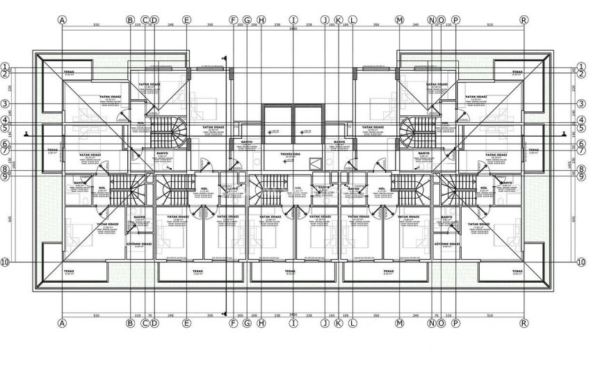 Квартиры в Алании Авсаллар в Комплексе с Концепцией Отеля 5 Звезд 23