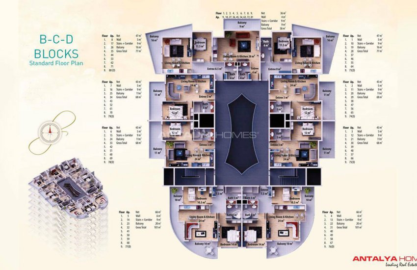 Modern Flats 500 Meter to the Beach in Alanya 28