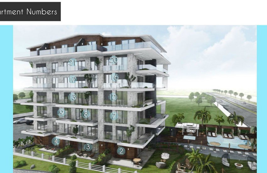 Beachfront Real Estate with Contemporary Design in Alanya 29