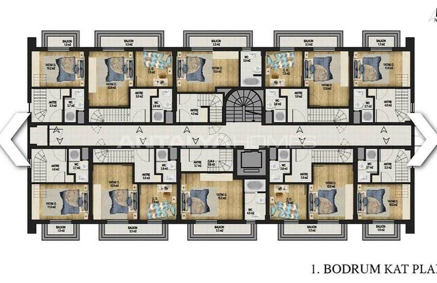 New Apartments with Convenient Design in Konyaalti Antalya 23