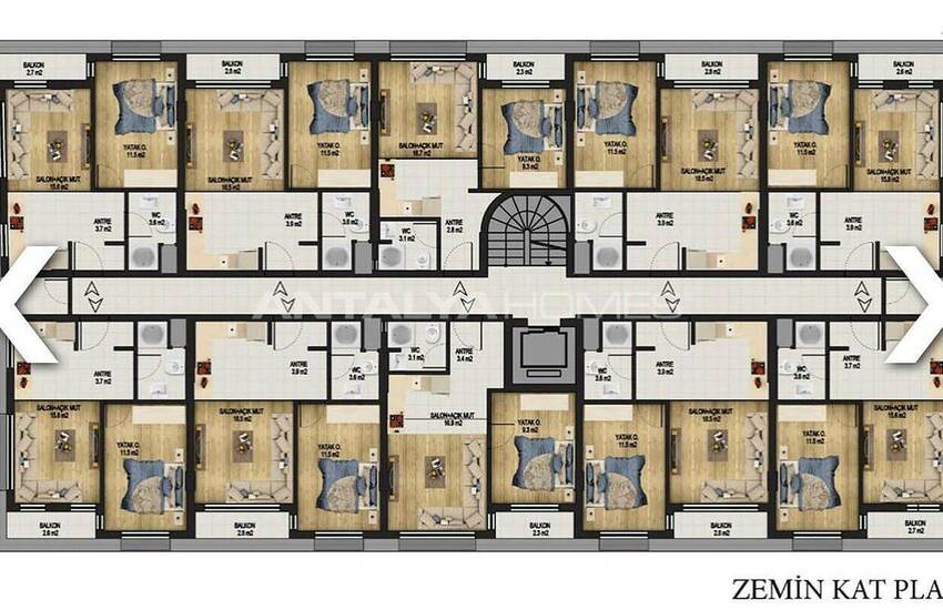 New Apartments with Convenient Design in Konyaalti Antalya 25