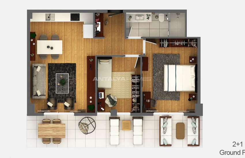 Deluxe Apartments Near Airport in Antalya for Investment 47