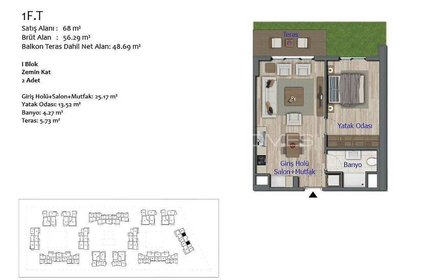 Appartements Complexe Ville Intelligente Et Tramway Antalya 36