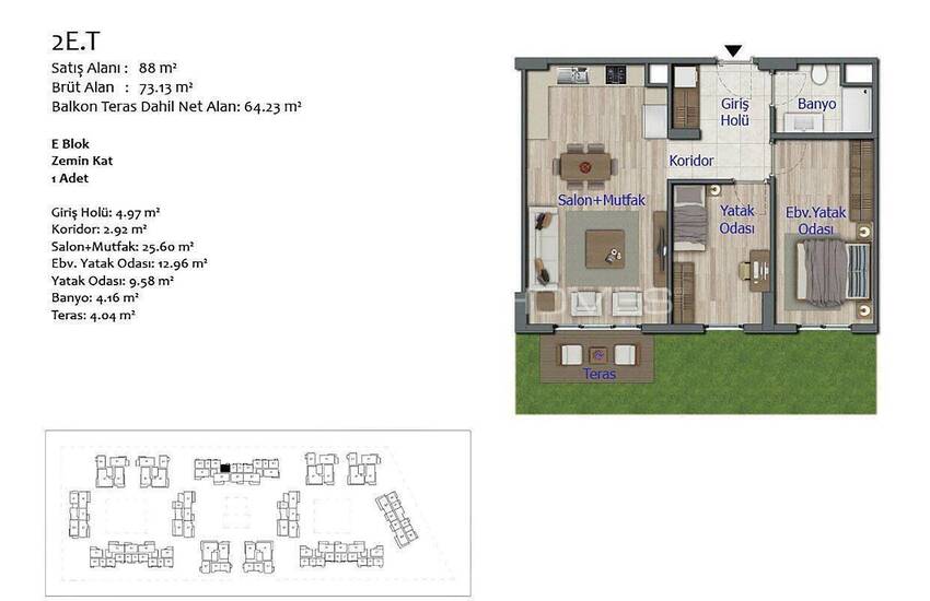 Appartements Complexe Ville Intelligente Et Tramway Antalya 38