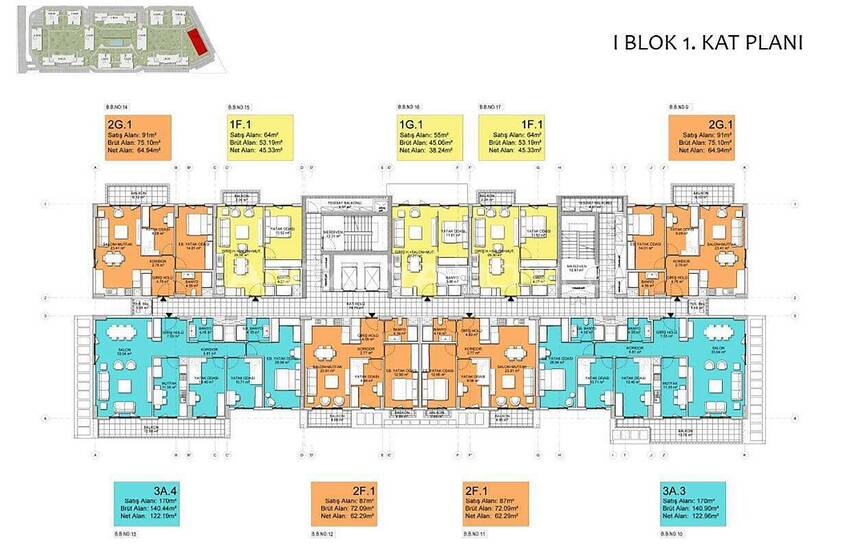 Appartements Complexe Ville Intelligente Et Tramway Antalya 50