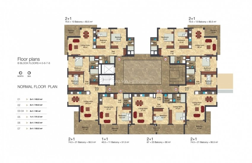 High-quality Apartment Close to Daily Amenities in Alanya 33