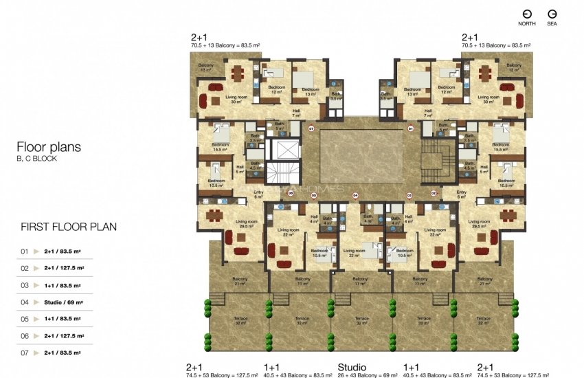 High-quality Apartment Close to Daily Amenities in Alanya 30