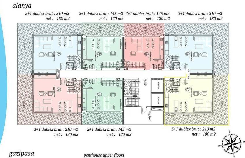 Beachfront Alanya Apartments in Mahmutlar 22