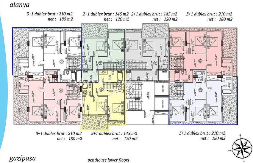 شقق الانيا على شاطئ البحر في محمودلار 21