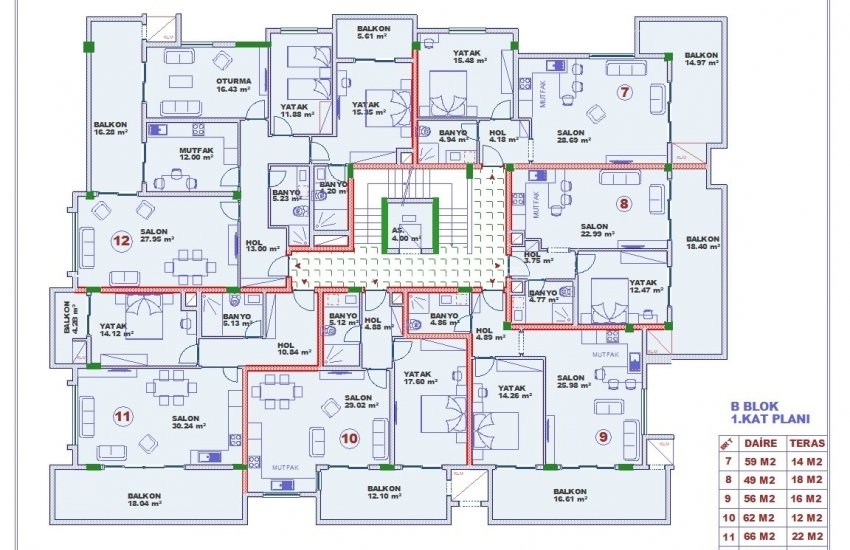 Investment Opportunity or Holiday Apartment in Alanya 37