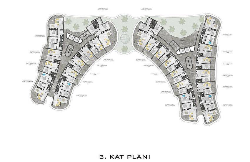 Luxueux Appartements Avec Vue Sur Mer À Kargicak Alanya 46