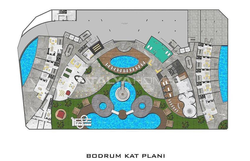 Luxueux Appartements Avec Vue Sur Mer À Kargicak Alanya 48