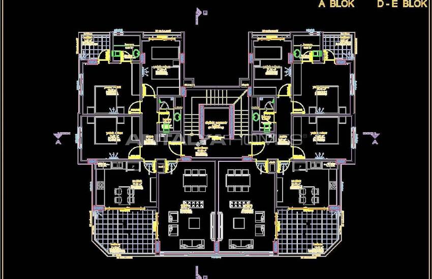 Brand New Alanya Apartments Intertwined Within Nature 26