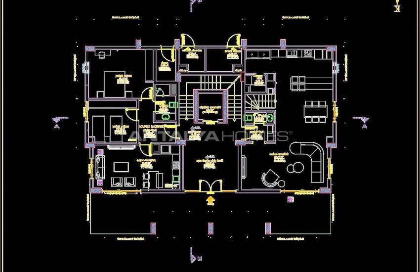 Brand New Alanya Apartments Intertwined Within Nature 32
