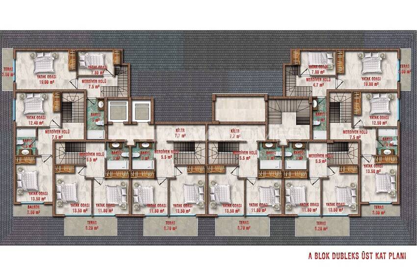 Investeringslägenheter I Ett Elitkomplex I Alanya Avsallar 44