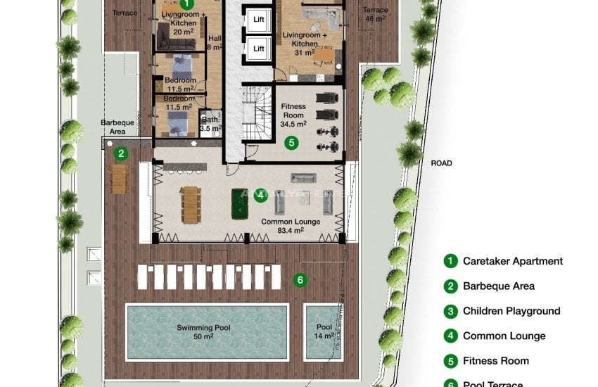 Brand New Flats Close to All Daily and Social Amenities 38