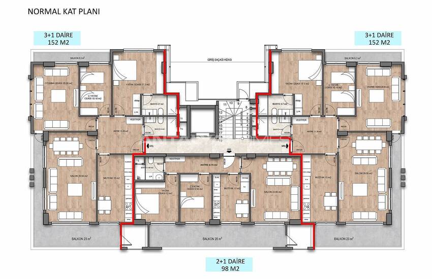 Luxury Real Estate Suitable for Investment in Alanya Turkey 19