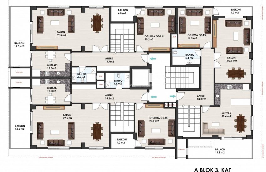 Apartments Close to All Amenities in Alanya City Center 10