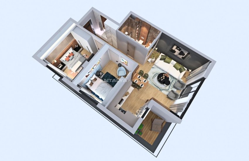 Antalya Appartementen Dichtbij Voorzieningen In Konyaalti 48