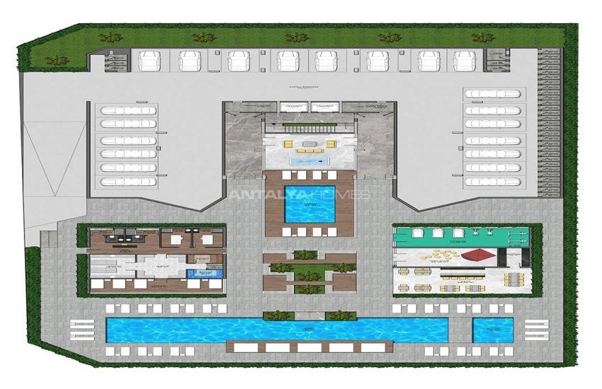 Panoramic Sea and Nature View Property in Kargıcak Alanya 50