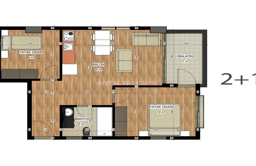 Luxury Apartments 1 Km From the Beach in Avsallar 21