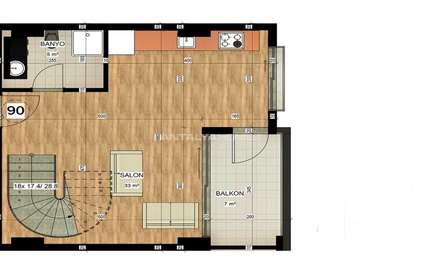 Luxury Apartments 1 Km From the Beach in Avsallar 22