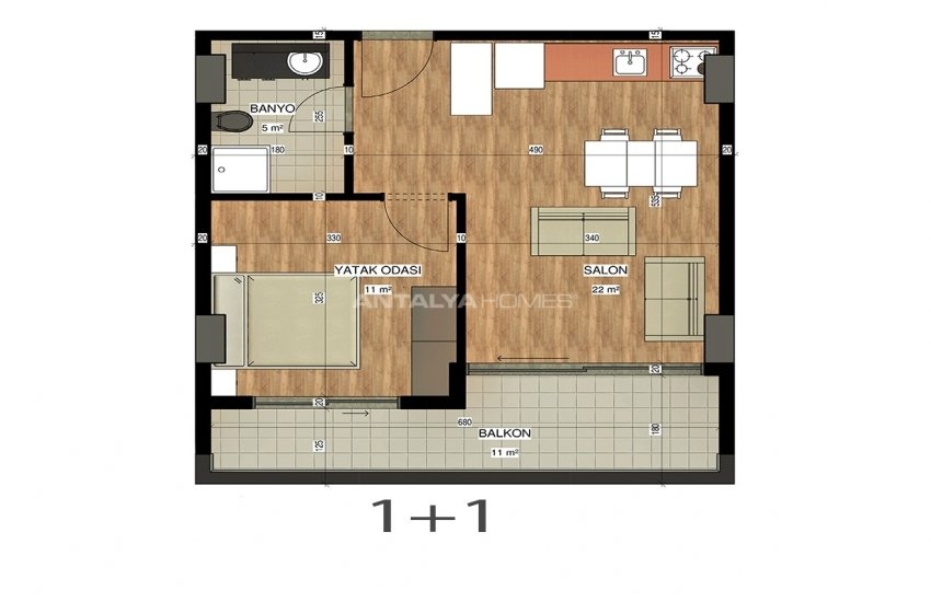 Luxury Apartments 1 Km From the Beach in Avsallar 19