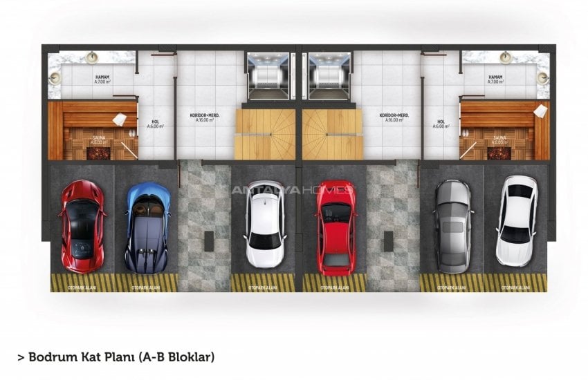 Konyaaltı Villas in Luxury Residential Complex 53