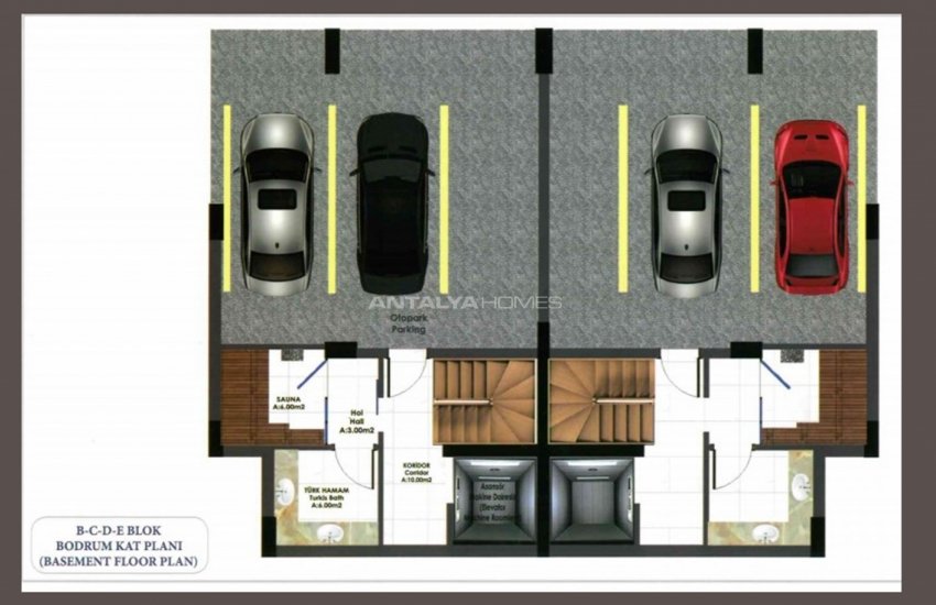 Capacious Villas in a Peaceful Area in Antalya Konyaaltı 45