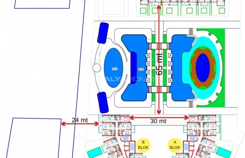 Элитная Недвижимость с Частным Пляжем в Алании, Махмутлар 32